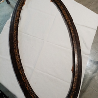 Cornice ovale in legno inizio 1900