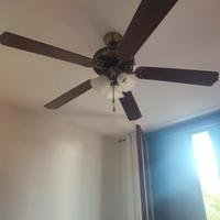 ventilatori a soffitto con luce tutti e 3 €150