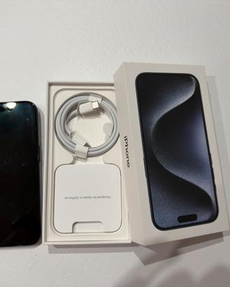 Iphone 15 pro 256 gb blu titanio