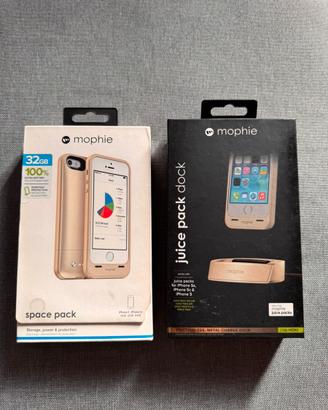 Memoria esterna/Cover con base di ricarica Mophie
