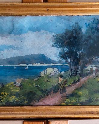 Gouache di Girolamo Gianni 1837-1895 