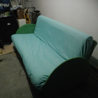 DIVANO letto FLOU verde