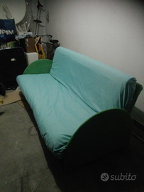 DIVANO letto FLOU verde