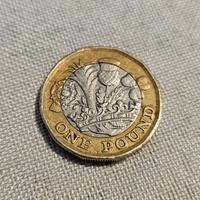 One Pound Regina Elisabetta II