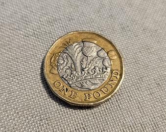 One Pound Regina Elisabetta II