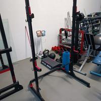 Rack palestra poggia bilanciere 