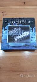 scacchiera in vetro