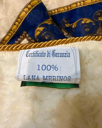Coperta in lana merinos