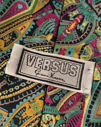 Vintage Versus by Gianni Versace Cravatta 100%seta