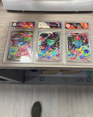 Carte gradate pokemon 