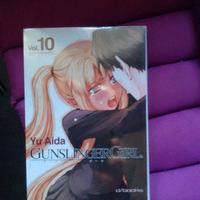 Gunslinger Girl 10 incelofanato con albetto