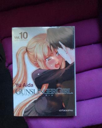 Gunslinger Girl 10 incelofanato con albetto