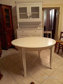 Tavolo rotondo bianco