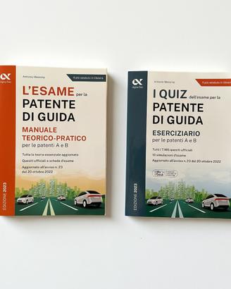 Kit Alpha Test Patente A e B, perfetti per l’esame