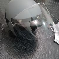 Casco Moto Custom Jet Hype Visiera Taglia M 57-58