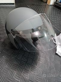 Casco Moto Custom Jet Hype Visiera Taglia M 57-58