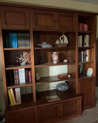 Libreria in noce