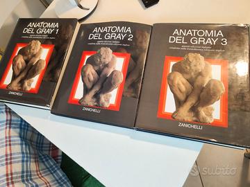 Anatomia del Gray - 3 volumi