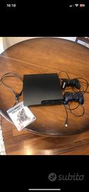 Playstation 3+due controller non originali+CodAW