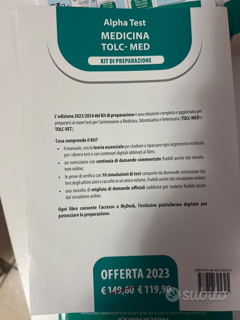alpha test tolc med - Libri e Riviste In vendita a Viterbo