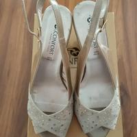 Sandali Confort beige/oro