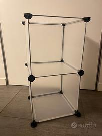 Scaffale/portaoggetti modulare