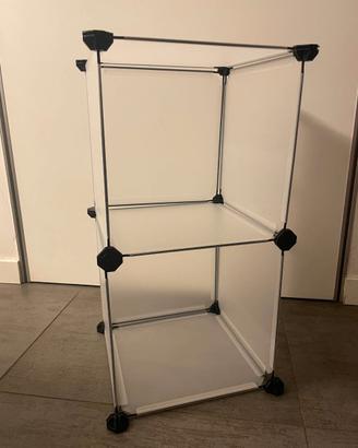 Scaffale/portaoggetti modulare