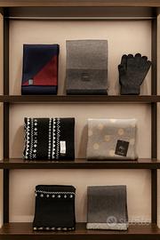 Lotto sciarpe + guanti uomo (brand vari)