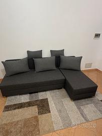 Divano letto con chaise longue HAMPEN