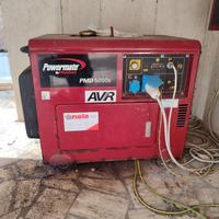 Generatore di corrente diesel silenziato