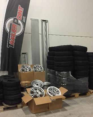 Gomme Ruote per carrello moto