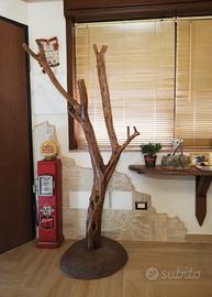 Appendiabiti artigianale in legno