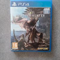Monster hunter World ps4 