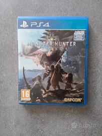 Monster hunter World ps4 