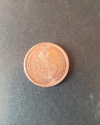 moneta gettone tecnotron dedem lgi