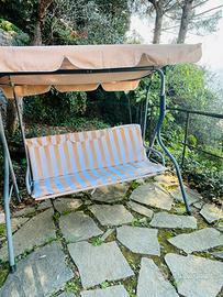 Dondolo da giardino 3 posti