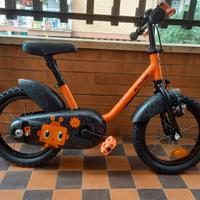 Bicicletta bambino/a 14'' con rotelle