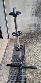 Porta pneumatici con telo protettivo