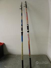 canna surf 100 gr 4 MT  +trabucco avalon130gr 4 mt