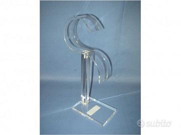 5 Espositori in  plexiglass porta cinta