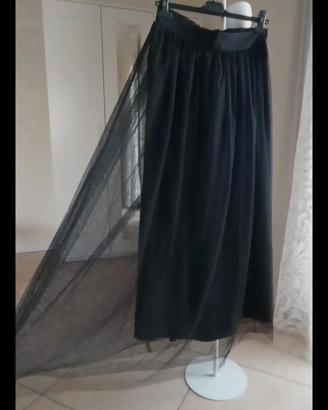 Gonna  con tulle sopra