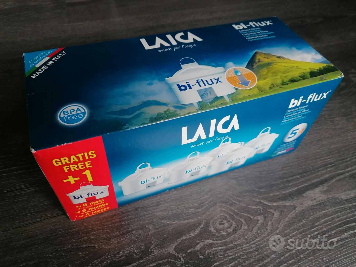 6 filtri caraffa Laica Bi-flux cartucce filtranti - Arredamento e  Casalinghi In vendita a Torino