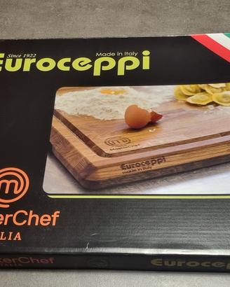 Tagliere di MasterChef Italia in legno di rovere