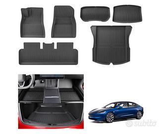 Tappetini in gomma per Tesla Model 3 Highland