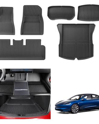 Tappetini in gomma per Tesla Model 3 Highland