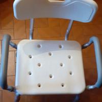 Sedia ortopedica per doccia