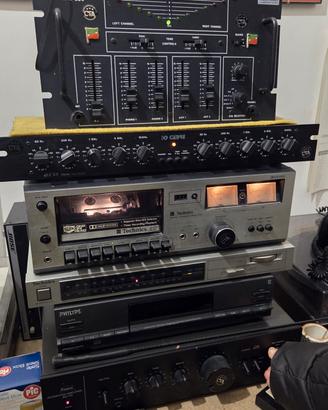 Lotto HiFi Vintage Completo Sansui Technics Cabre 