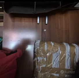 Mobile due ante Anni 70 no compensation, legno!