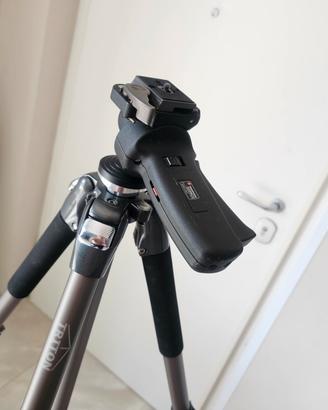 cavalletto fotografico e testina manfrotto  orient
