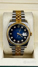 Rolex datejuat 116233 full set degrade dial